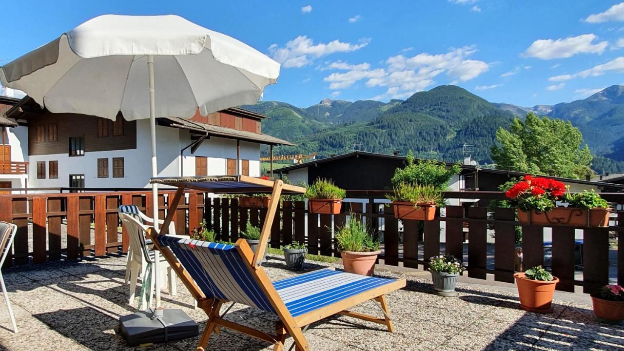 Ferienwohnung Dolomiti Terrace Cavalese Exterior foto
