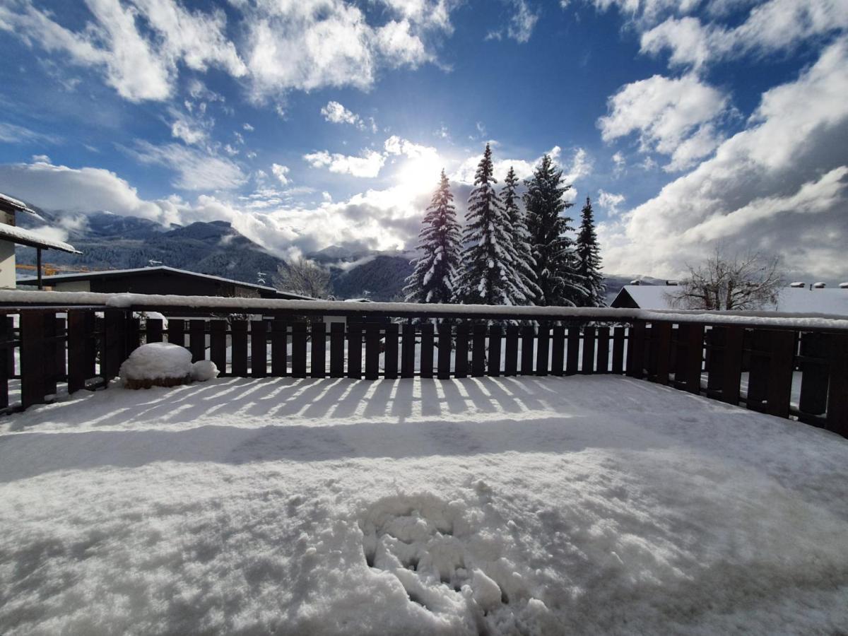 Ferienwohnung Dolomiti Terrace Cavalese Exterior foto